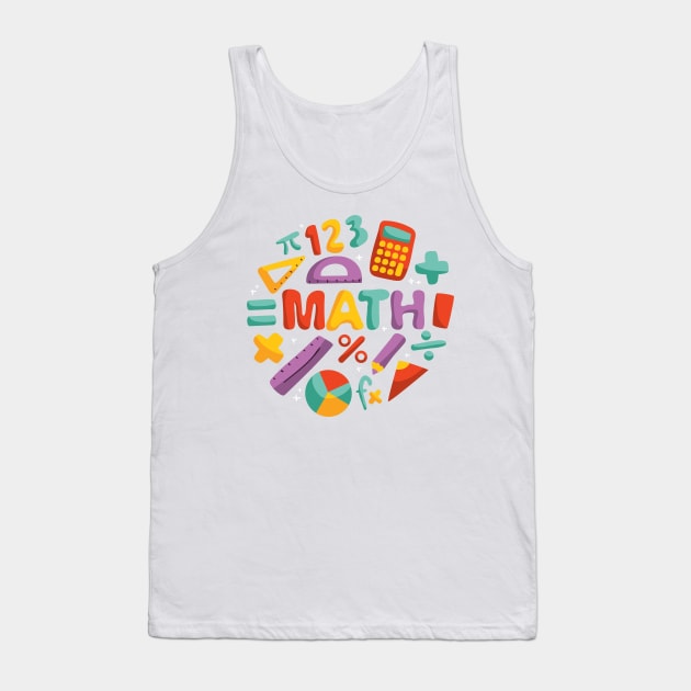 Math Tank Top by Mako Design 